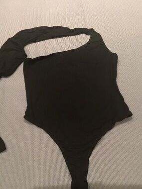 Superdown one sleeve body suit